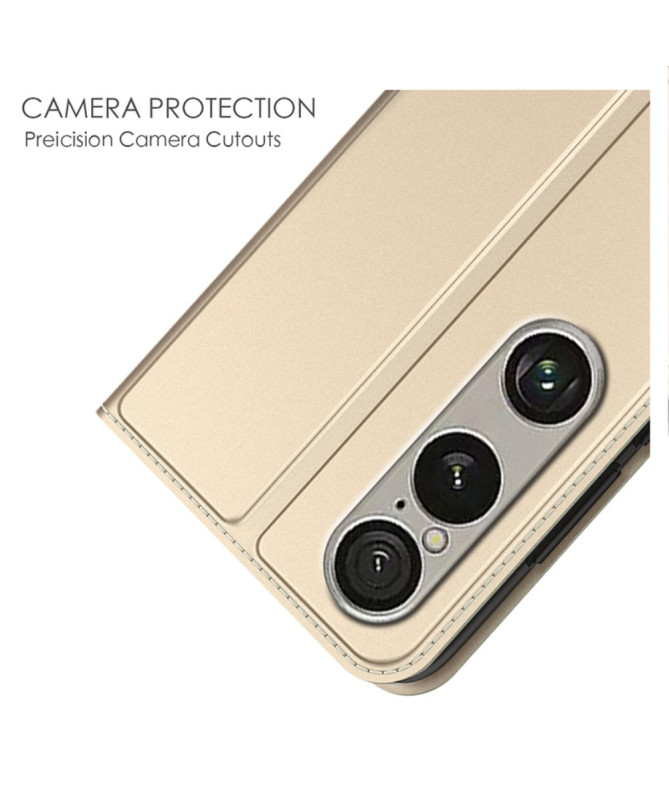 Flip Cover Sony Xperia 1 VII Business Cuir Premium