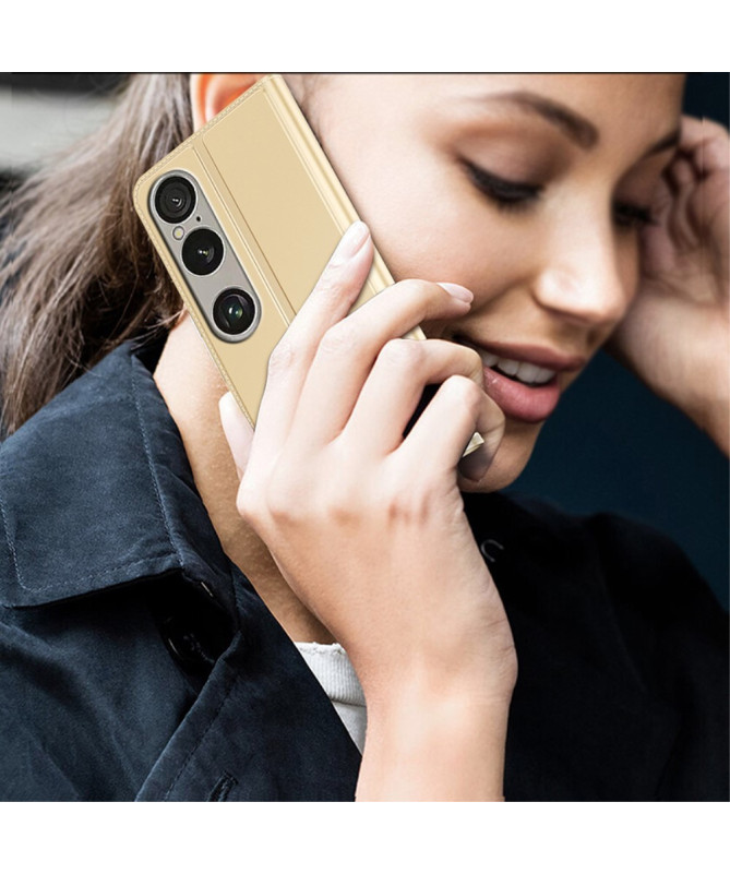 Flip Cover Sony Xperia 1 VII Business Cuir Premium