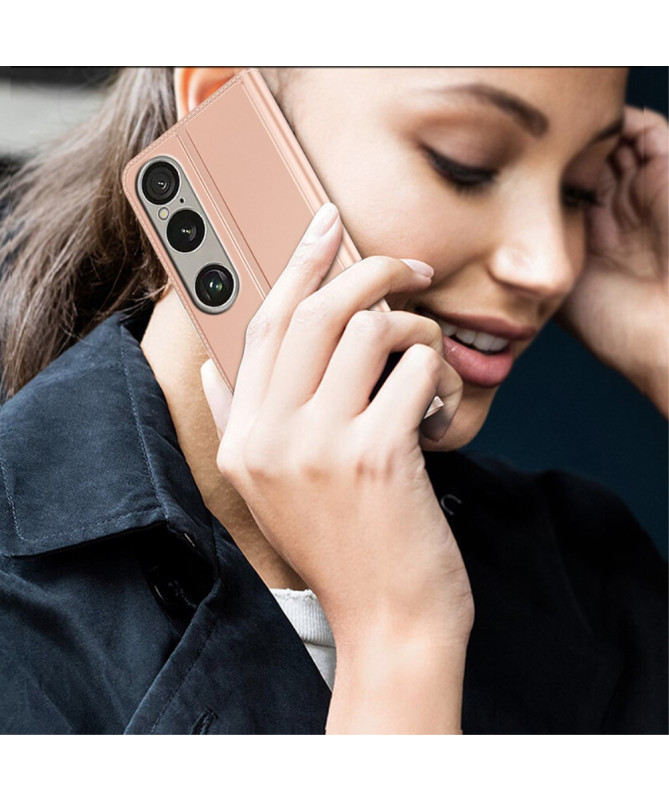 Flip Cover Sony Xperia 1 VII Business Cuir Premium