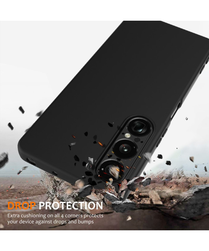 Coque Sony Xperia 1 VII Silicone Liquide MagSafe, Lanière