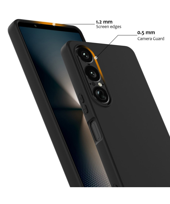 Coque Sony Xperia 1 VII Silicone Liquide MagSafe, Lanière