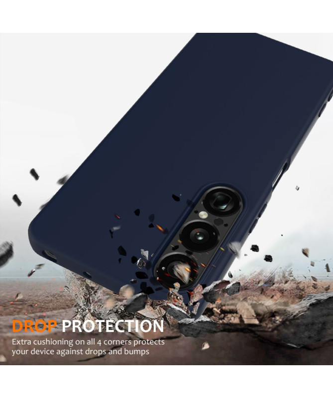 Coque Sony Xperia 1 VII Silicone Liquide MagSafe, Lanière