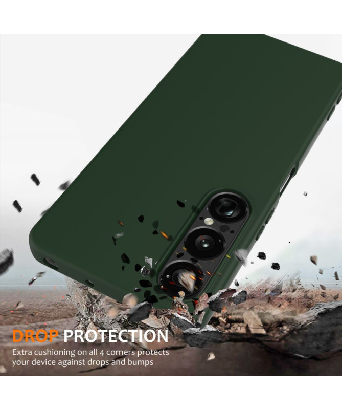 Coque Sony Xperia 1 VII Silicone Liquide MagSafe, Lanière