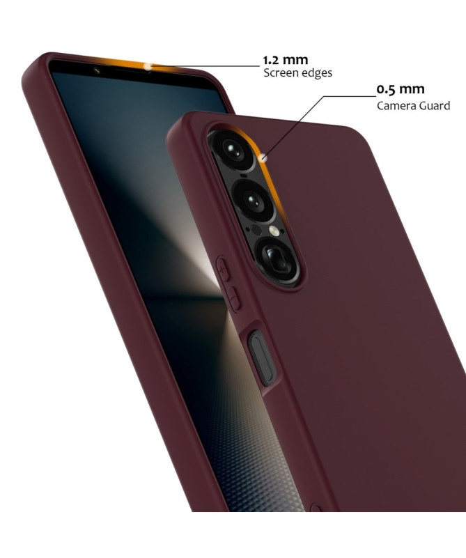 Coque Sony Xperia 1 VII Silicone Liquide MagSafe, Lanière