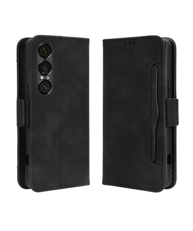 Housse Sony Xperia 1 VII Premium avec Porte Cartes