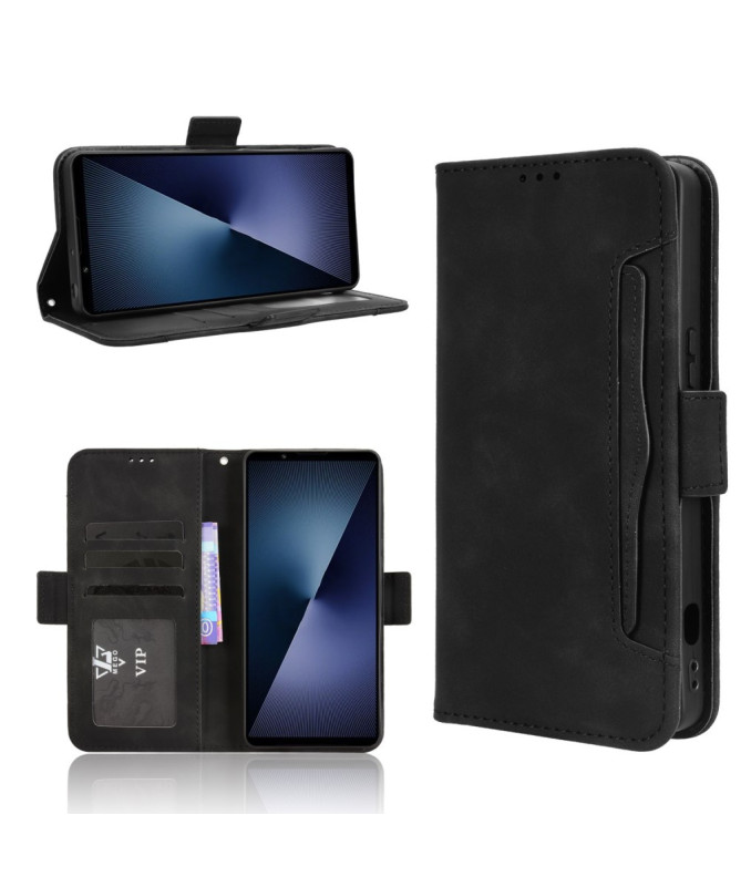 Housse Sony Xperia 1 VII Premium avec Porte Cartes