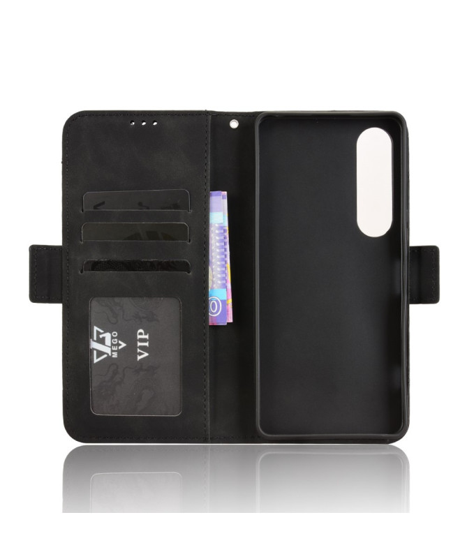 Housse Sony Xperia 1 VII Premium avec Porte Cartes