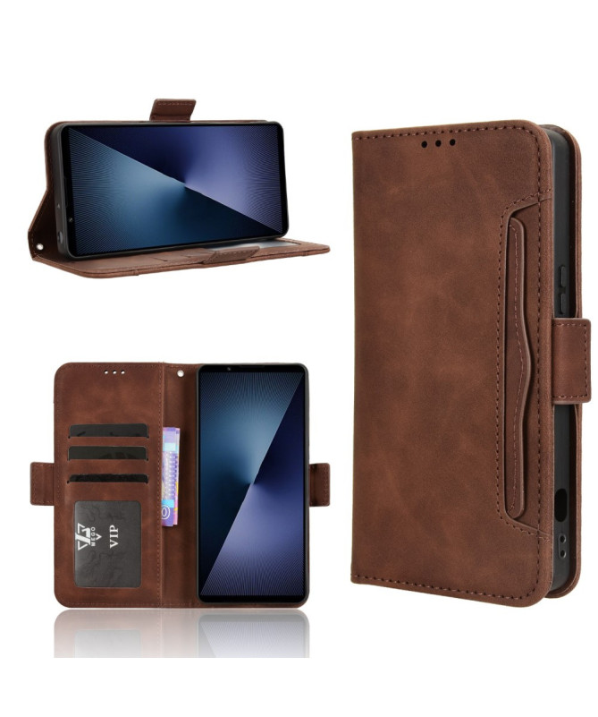 Housse Sony Xperia 1 VII Premium avec Porte Cartes