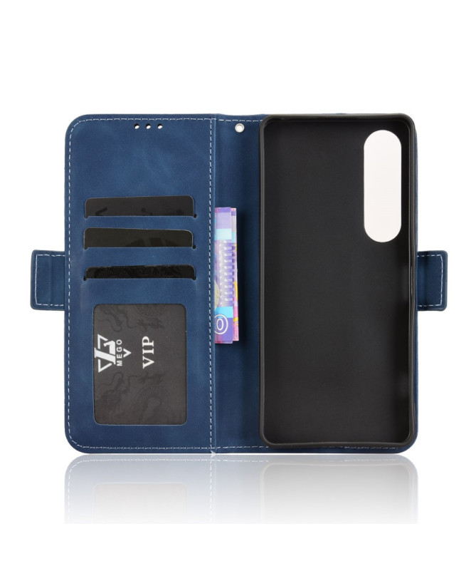 Housse Sony Xperia 1 VII Premium avec Porte Cartes