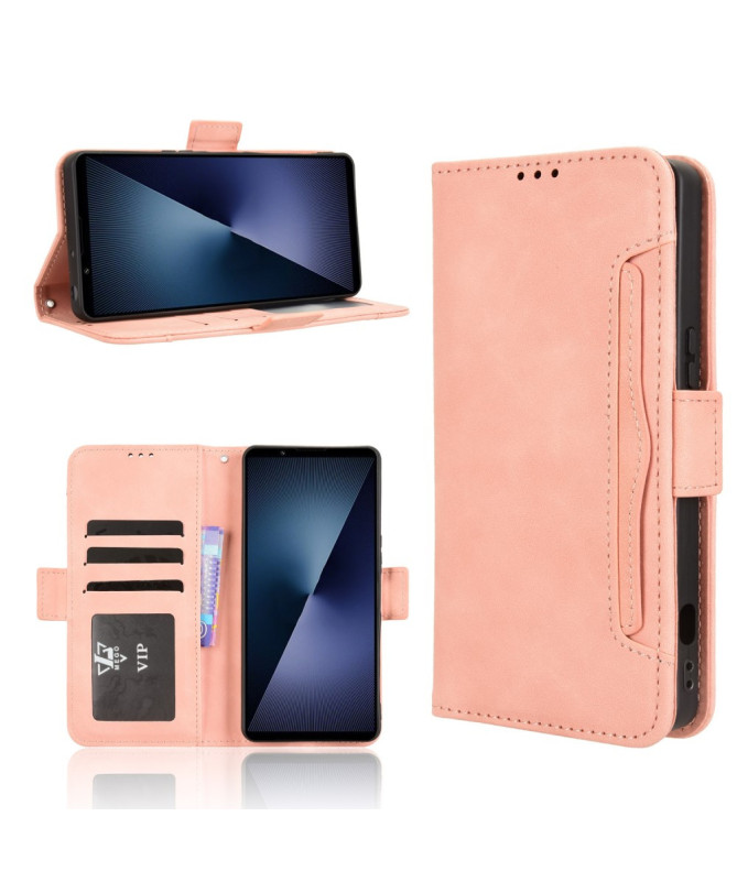 Housse Sony Xperia 1 VII Premium avec Porte Cartes