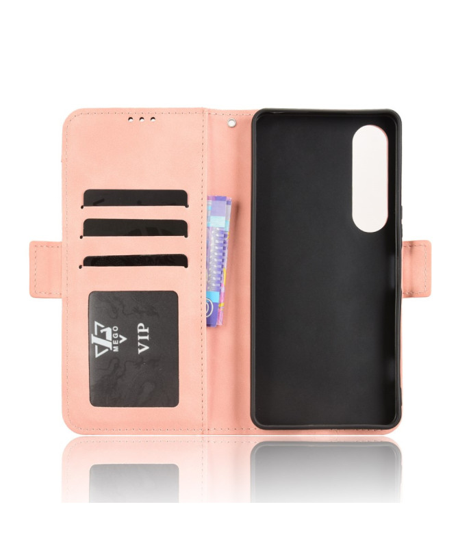 Housse Sony Xperia 1 VII Premium avec Porte Cartes