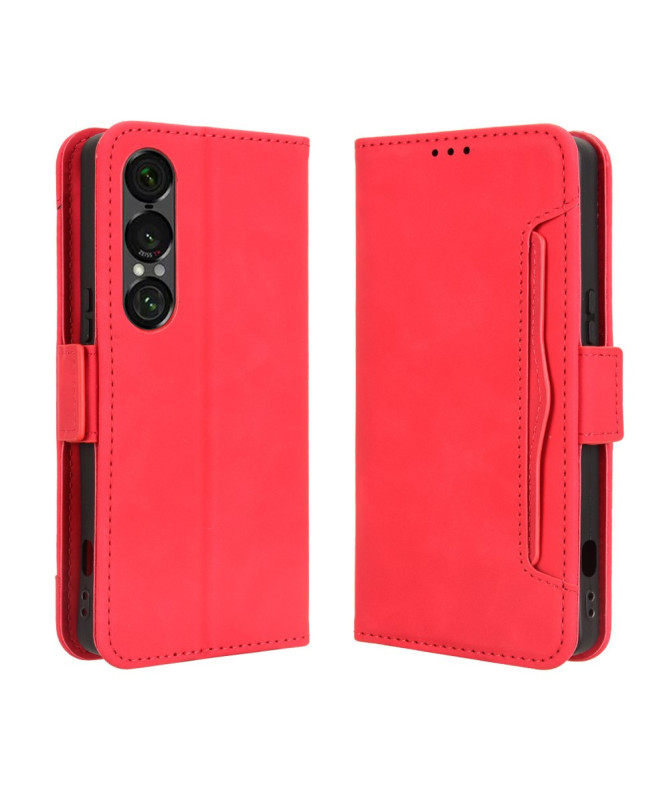 Housse Sony Xperia 1 VII Premium avec Porte Cartes