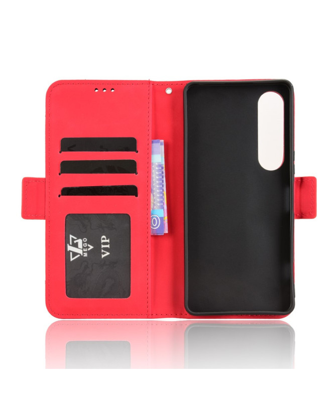 Housse Sony Xperia 1 VII Premium avec Porte Cartes