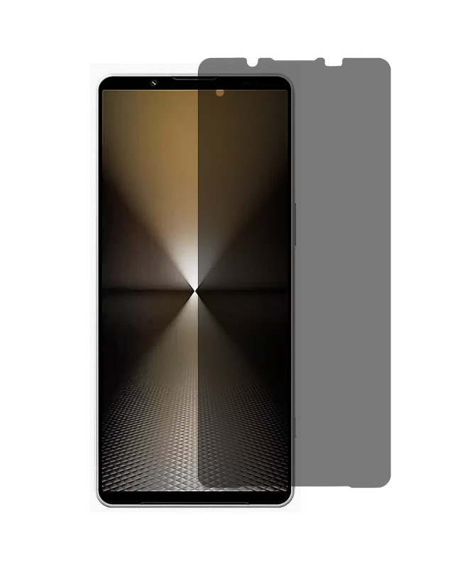 Verre trempé Sony Xperia 1 VII avec filtre de confidentialité