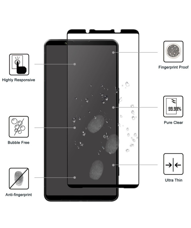 Protection d'écran Sony Xperia 1 VII en verre trempé