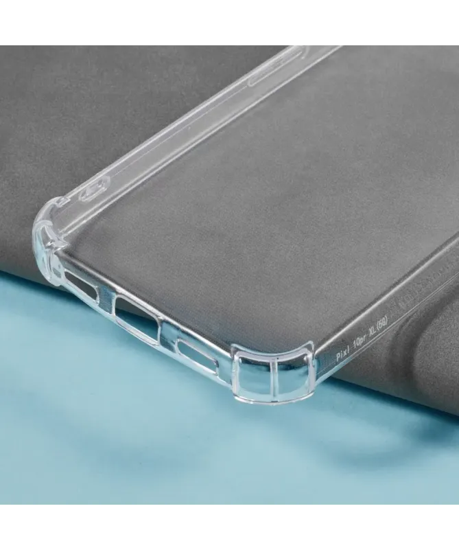 Coque Google Pixel 10 Pro XL transparente angles renforcés