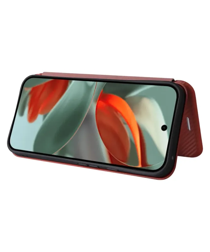 Flip Cover Google Pixel 10 Pro XL fibre de carbone