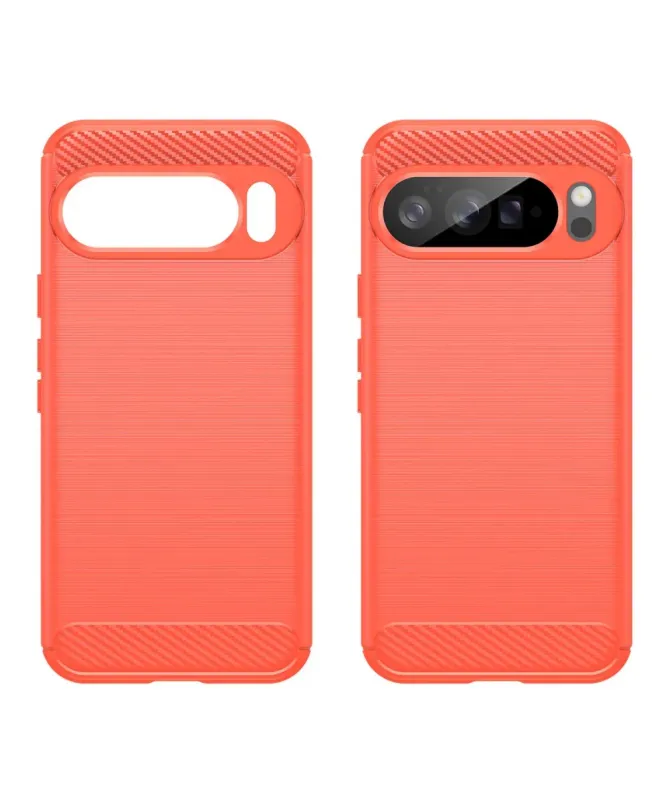 Coque Google Pixel 10 Pro XL flexible effet brossé