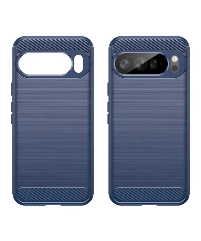 Coque Google Pixel 10 Pro XL flexible effet brossé