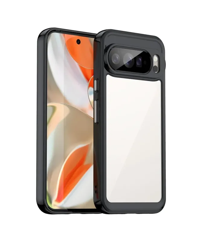 Coque Google Pixel 10 Pro XL Transparente Contour Couleuré