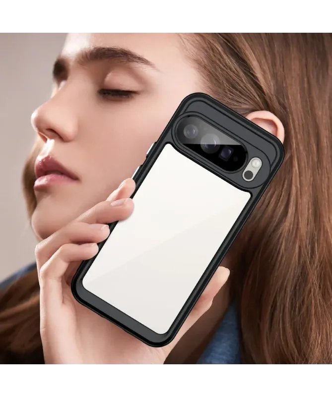 Coque Google Pixel 10 Pro XL Transparente Contour Couleuré