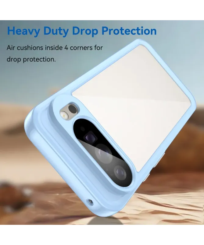 Coque Google Pixel 10 Pro XL Transparente Contour Couleuré