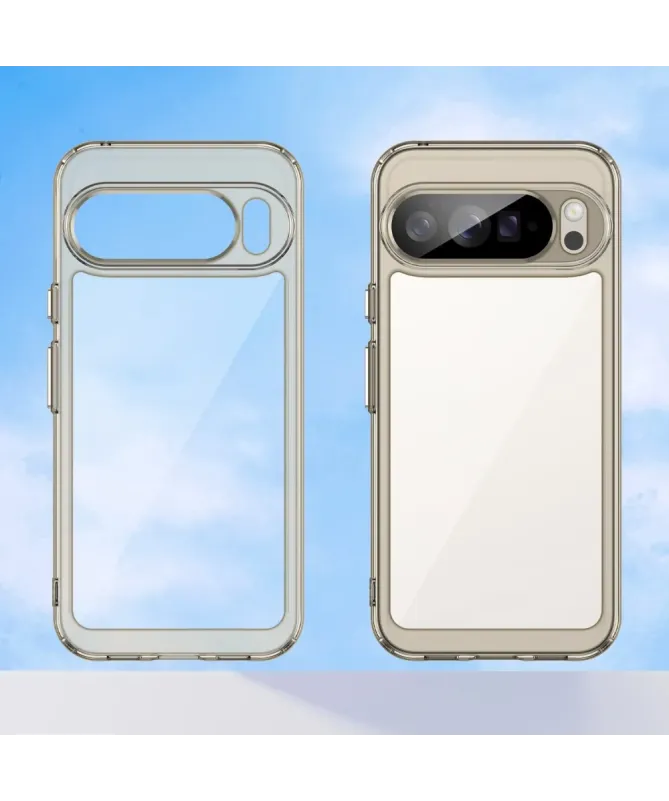 Coque Google Pixel 10 Pro XL Transparente Contour Couleuré