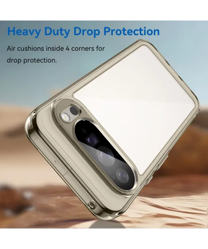 Coque Google Pixel 10 Pro XL Transparente Contour Couleuré