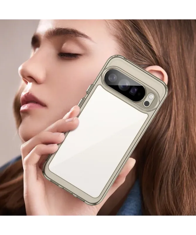 Coque Google Pixel 10 Pro XL Transparente Contour Couleuré