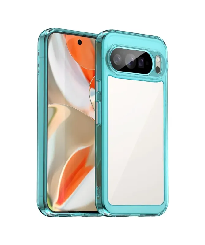 Coque Google Pixel 10 Pro XL Transparente Contour Couleuré