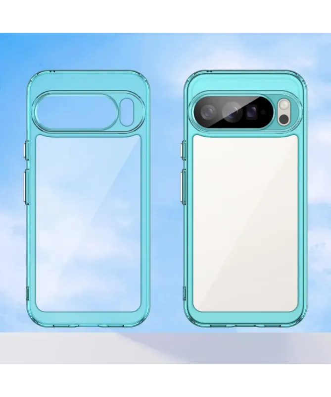 Coque Google Pixel 10 Pro XL Transparente Contour Couleuré