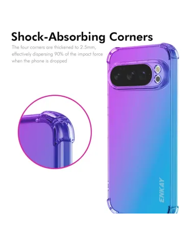 Coque Google Pixel 10 Pro XL Transparente Bicolore
