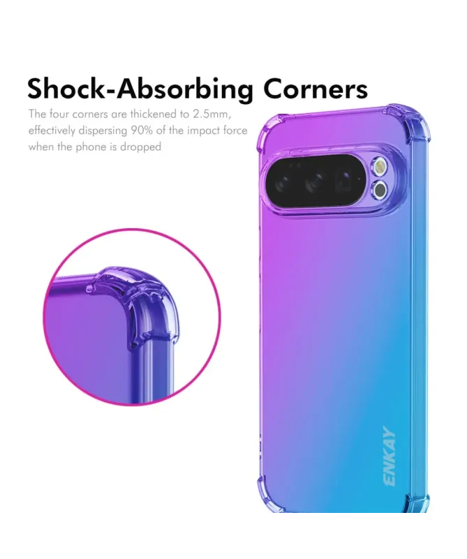 Coque Google Pixel 10 Pro XL Transparente Bicolore