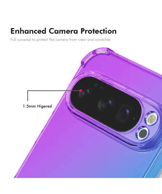 Coque Google Pixel 10 Pro XL Transparente Bicolore