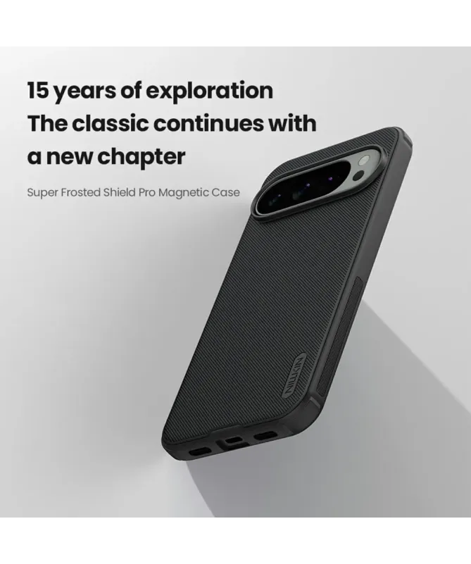 Coque Google Pixel 10 Pro XL Nillkin Rigide Givré Compatible MagSafe