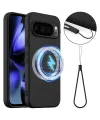Coque Google Pixel 10 Pro XL Silicone Liquide MagSafe, Lanière