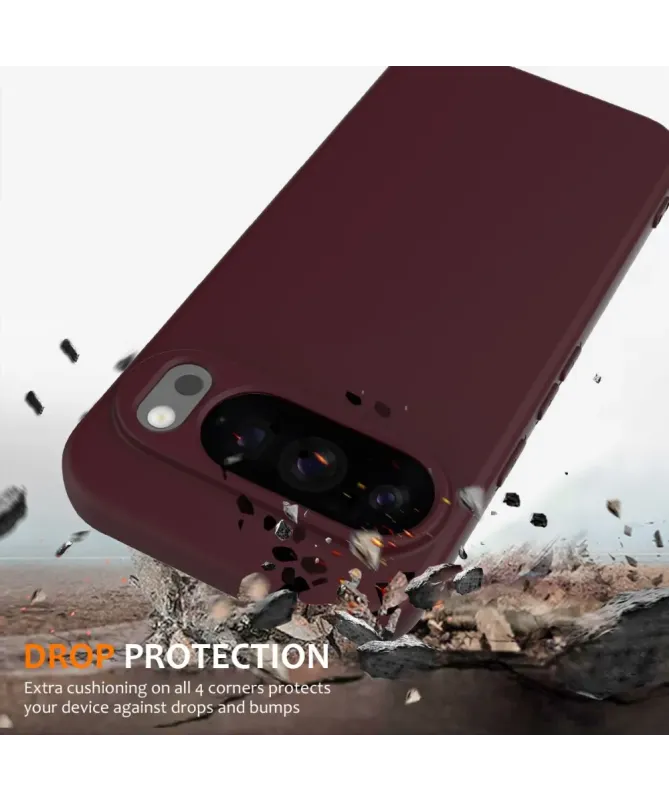Coque Google Pixel 10 Pro XL Silicone Liquide MagSafe, Lanière