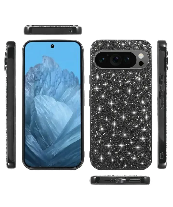 Coque Google Pixel 10 Pro XL Paillettes Glamour