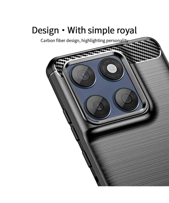 Coque Motorola Edge 60 / 60 Fusion MOFI Effet Brossé | Series 1