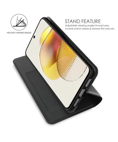 Flip Cover Motorola Edge 60 / 60 Fusion Business Cuir Premium