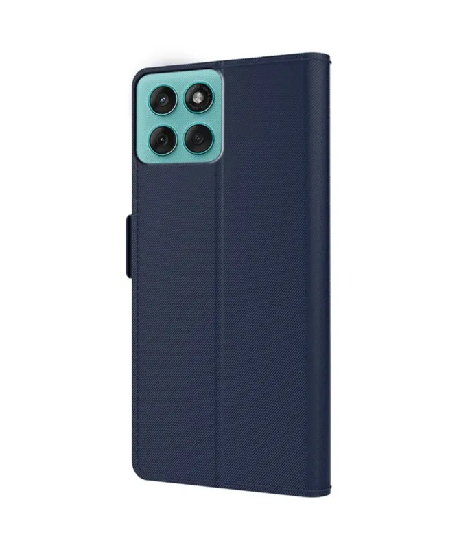 Housse Motorola Edge 60 / 60 Fusion Flip premium porte cartes avec mir