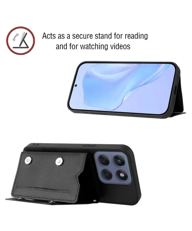 Coque Motorola Edge 60 / 60 Fusion AUDE Lanière multi compartiments
