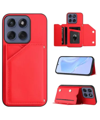 Coque Motorola Edge 60 / 60 Fusion AUDE Lanière multi compartiments Rouge - photo 15
