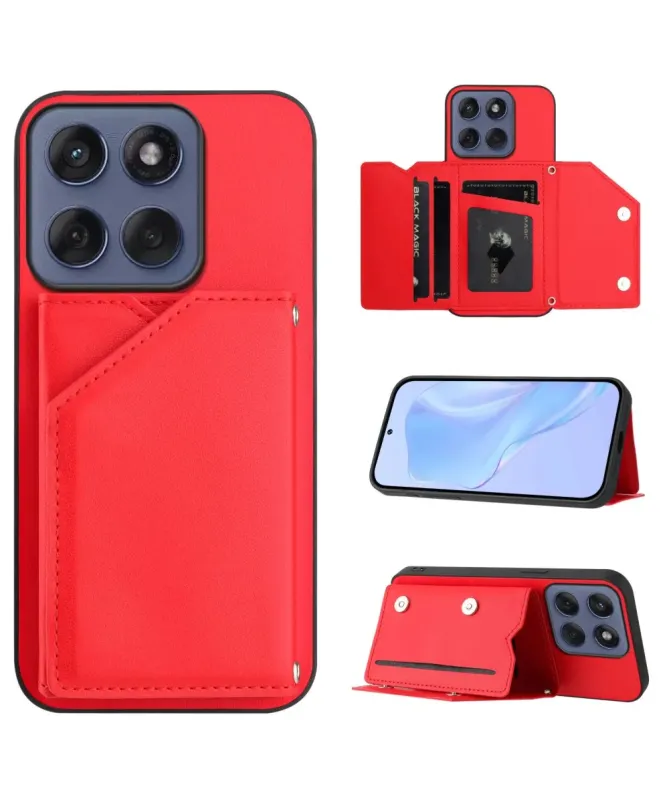 Coque Motorola Edge 60 / 60 Fusion AUDE Lanière multi compartiments