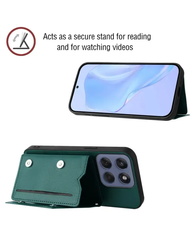 Coque Motorola Edge 60 / 60 Fusion AUDE Lanière multi compartiments