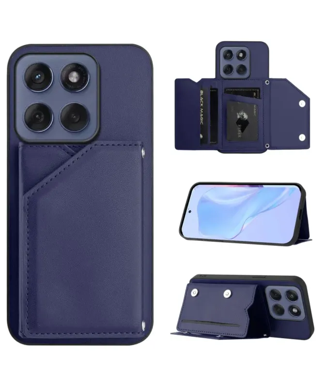 Coque Motorola Edge 60 / 60 Fusion AUDE Lanière multi compartiments