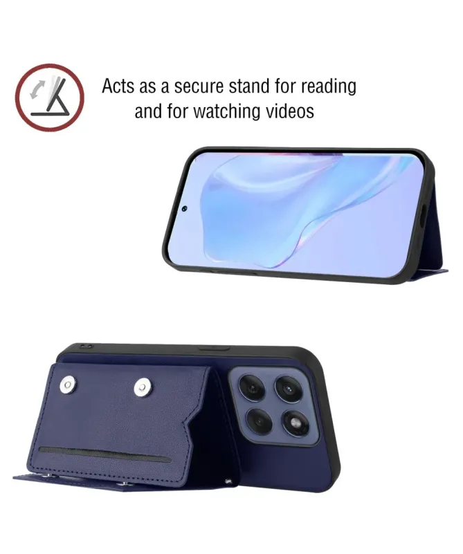 Coque Motorola Edge 60 / 60 Fusion AUDE Lanière multi compartiments