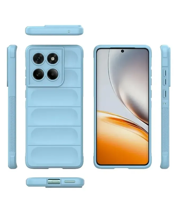 Coque Motorola Edge 60 Fusion Rugged silicone avec verre trempé