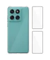 Pack Motorola Edge 60 Fusion | Coque Coins Renforcés Transparente avec