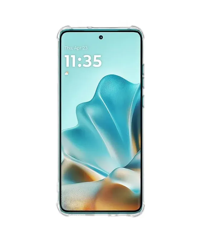 Pack Motorola Edge 60 Fusion | Coque Coins Renforcés Transparente avec